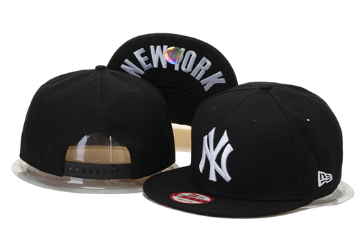 MLB New York Yankees NE Snapback Hat #199